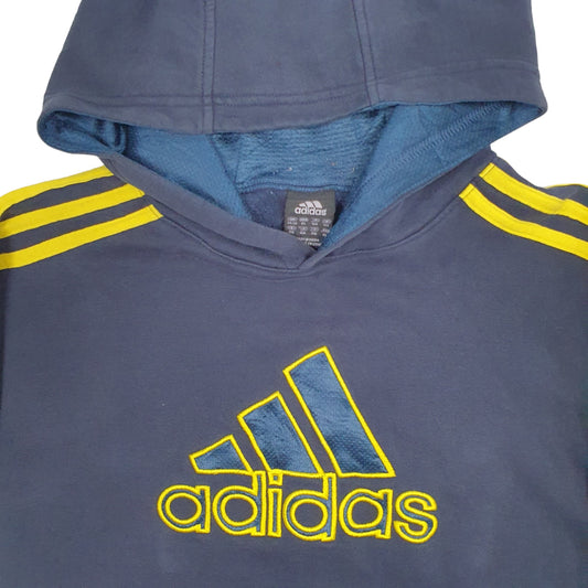 Mens Blue Adidas Crewneck Jumper