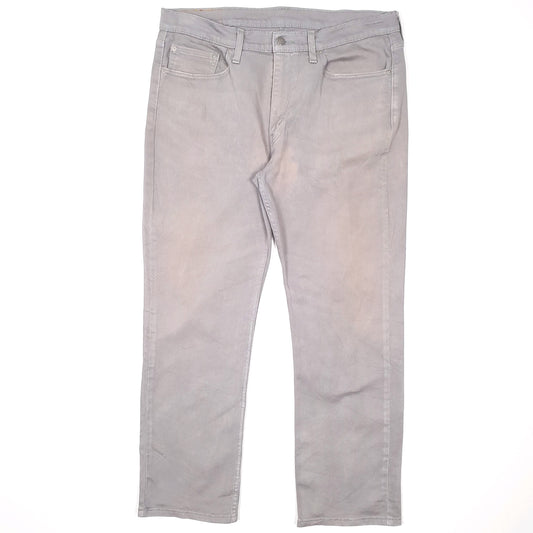 Levis 514 Straight Fit Jeans W36 L30 Grey