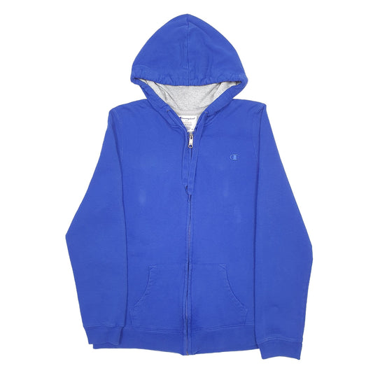 Womens Blue Champion Full Zip Jumper