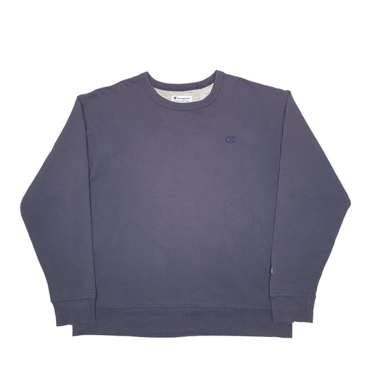 Mens Navy Champion Crewneck Jumper