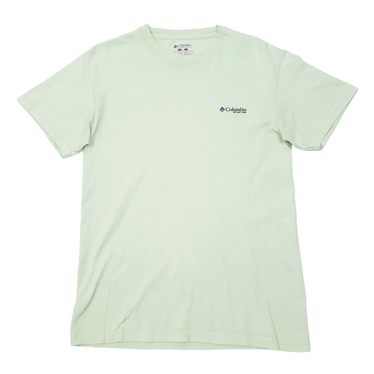 Mens Green Columbia Sportswear Performance Fishing Gear PFG Short Sleeve T Shirt