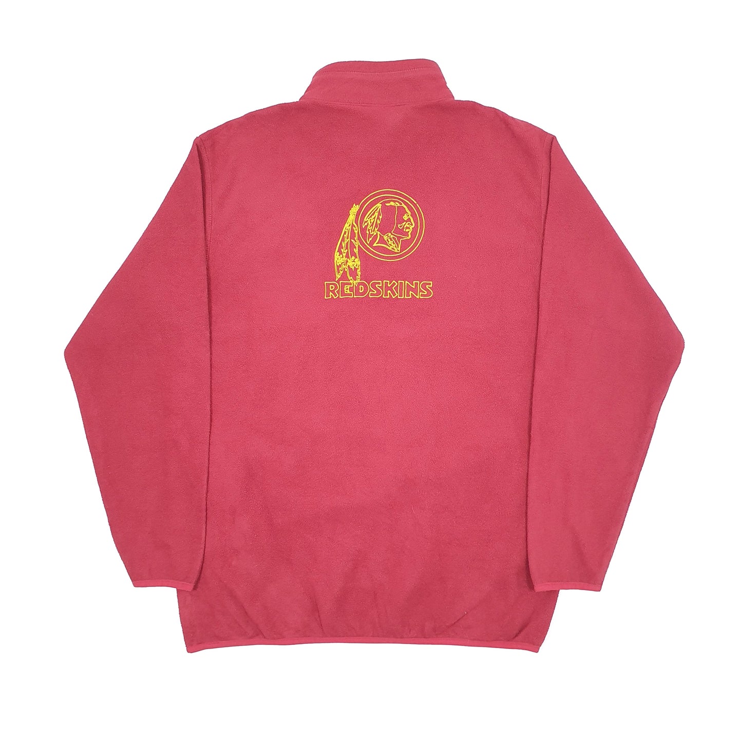 NFL Washington Redskins Quarter Zip Fleece L Red
