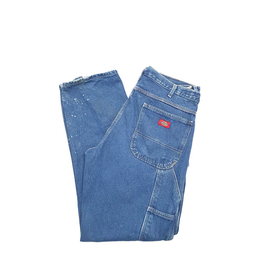 Dickies Relaxed Regular Fit Jeans W36 L32 Blue