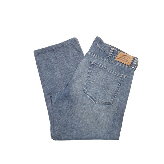 Levis Signature Straight Fit Relaxed Jeans W38 L26 Blue