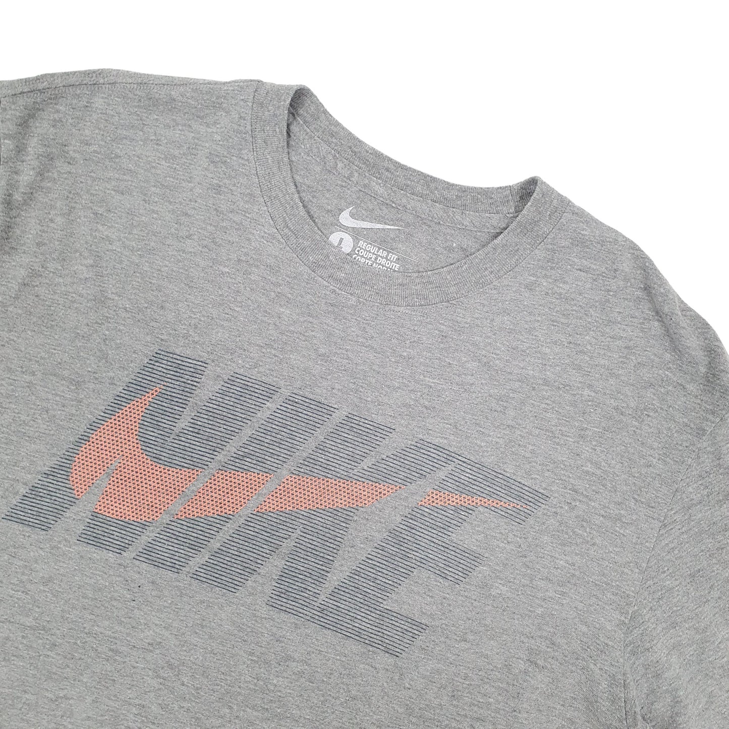 Nike Short Sleeve T Shirt Grey