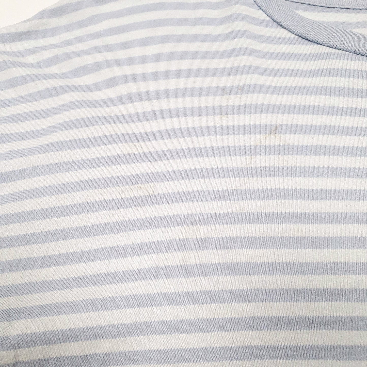 Mens Blue Polo Ralph Lauren Striped Polo Classic Fit Short Sleeve T Shirt