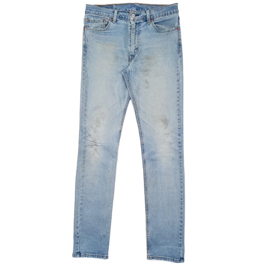 Mens Blue Levis Stretch 511 JeansW32 L34