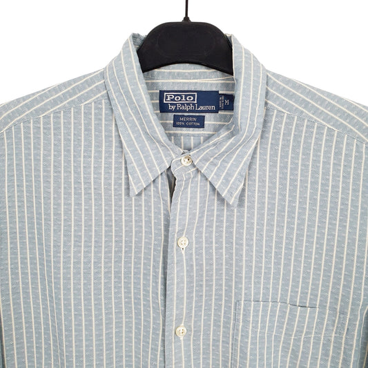 Mens Blue Ralph Lauren Long Sleeve Shirt
