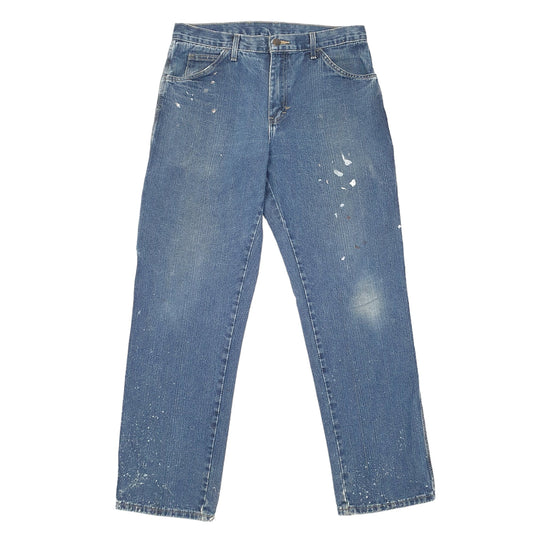 Mens Blue Dickies Carpenter JeansW34 L30