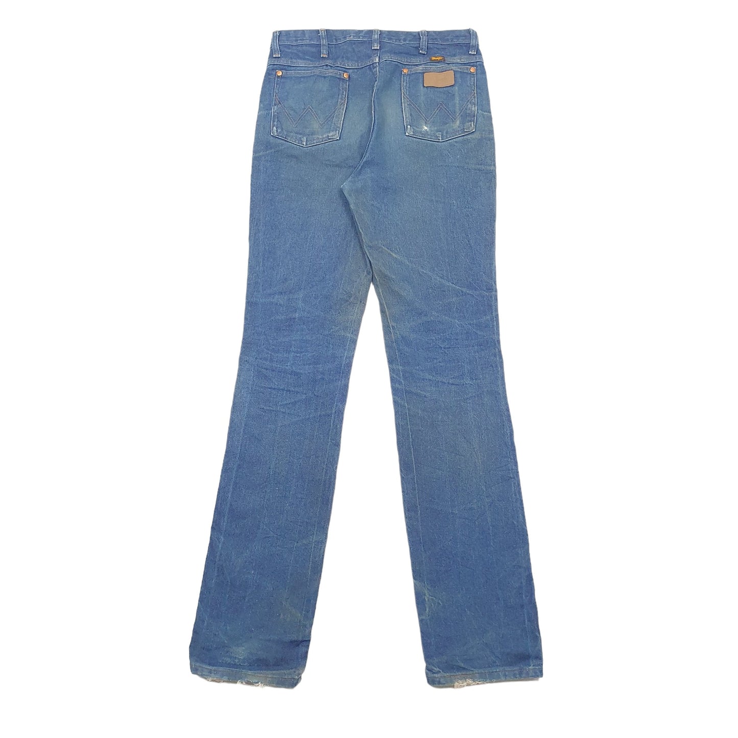 Wrangler Regular Straight Fit Jeans W34 L38 Blue