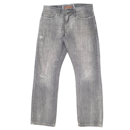 Levis 514 Straight Fit Jeans W32 L30 Grey