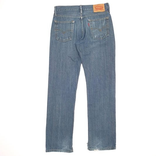 Levis 514 Straight Fit Jeans W29 L32 Blue