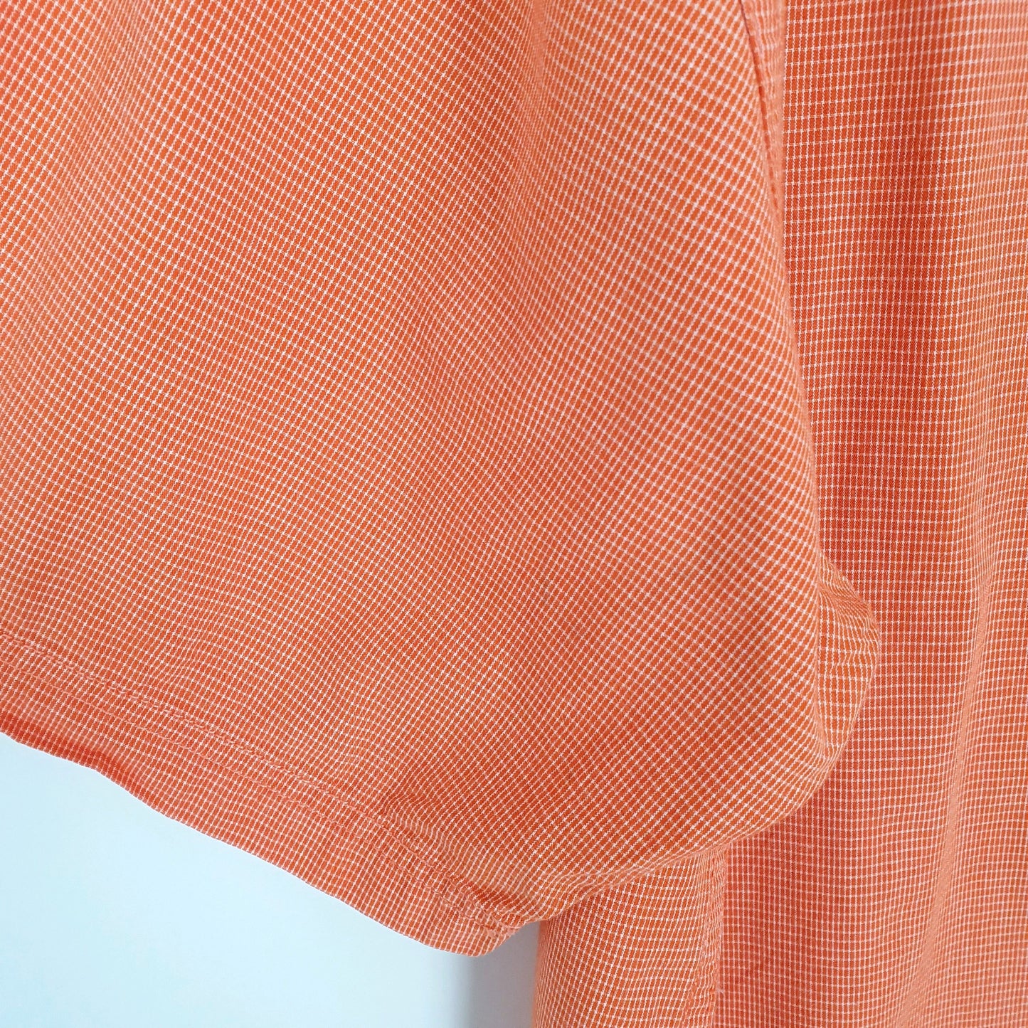 Tommy Hilfiger Short Sleeve Regular Fit Shirt Orange