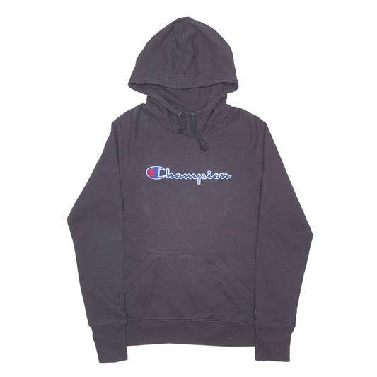 Womens Black Champion Hoodie Jumper