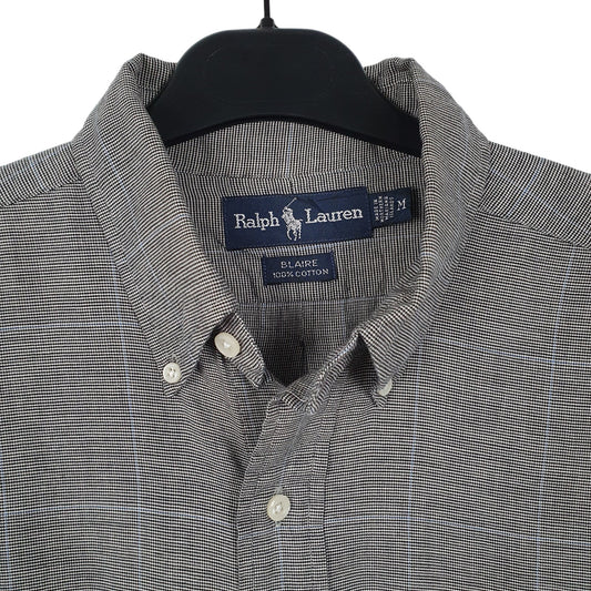 Mens Grey Ralph Lauren Long Sleeve Shirt