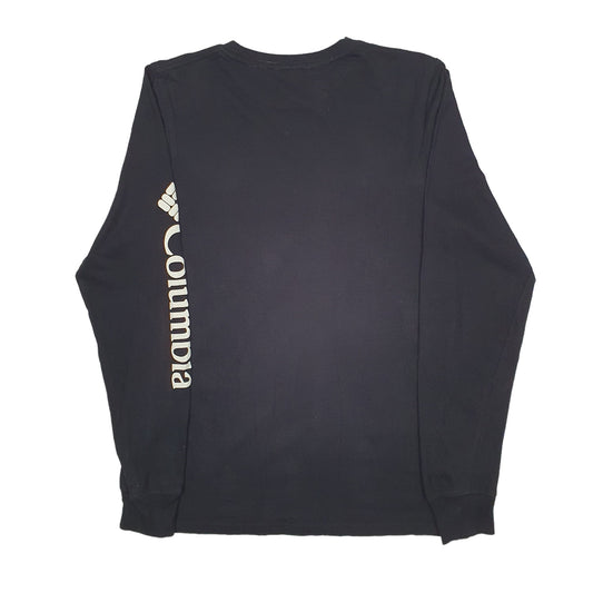 Mens Black Columbia Sportswear Long Sleeve T Shirt