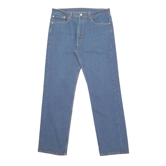 Levis Straight Regular Fit Jeans W35 L32 Blue