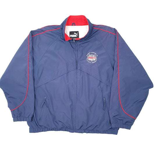Mens Navy Puma NFL Superbowl Vintage 2000 Coat