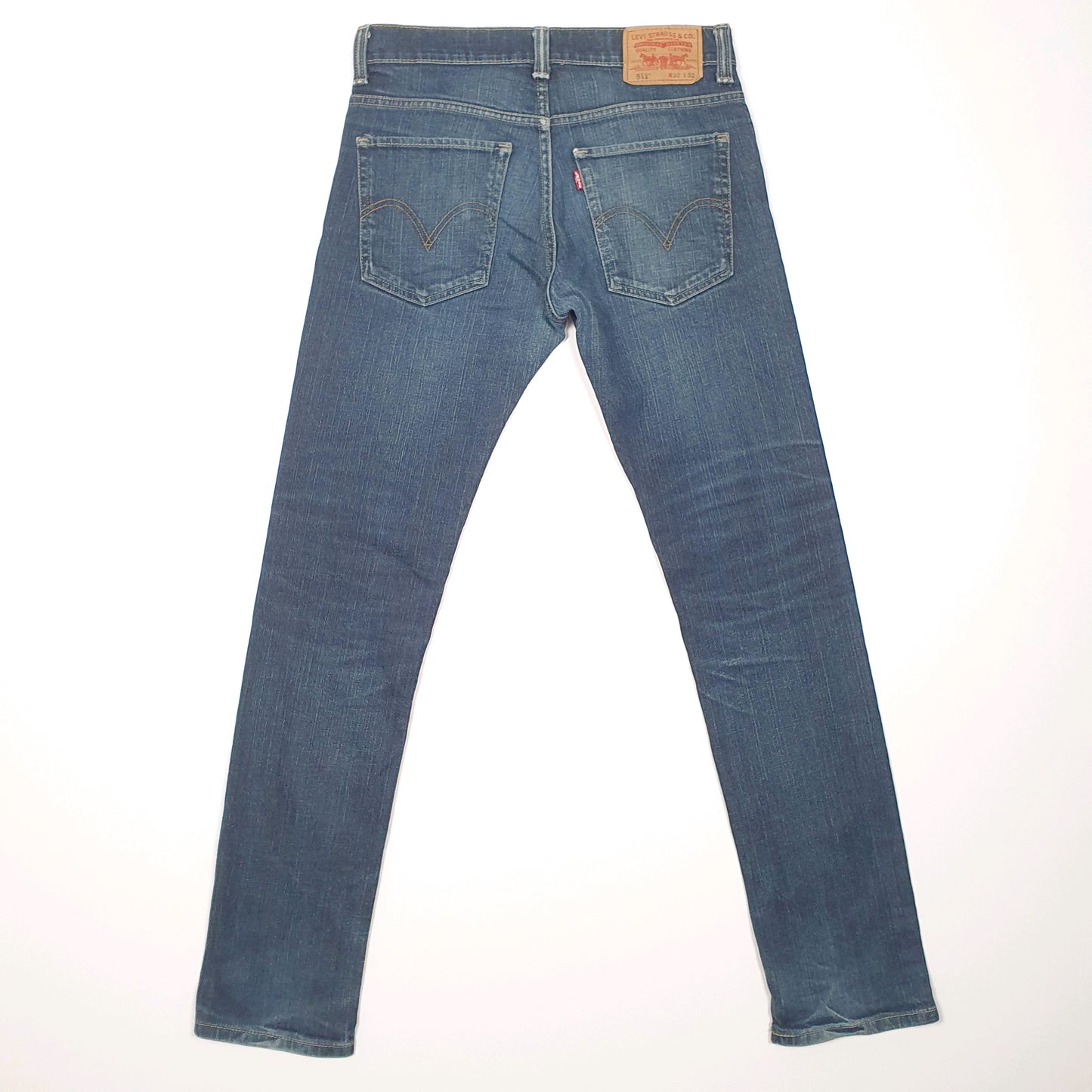 Levis 511 Slim Fit Jeans W31 L31 Blue