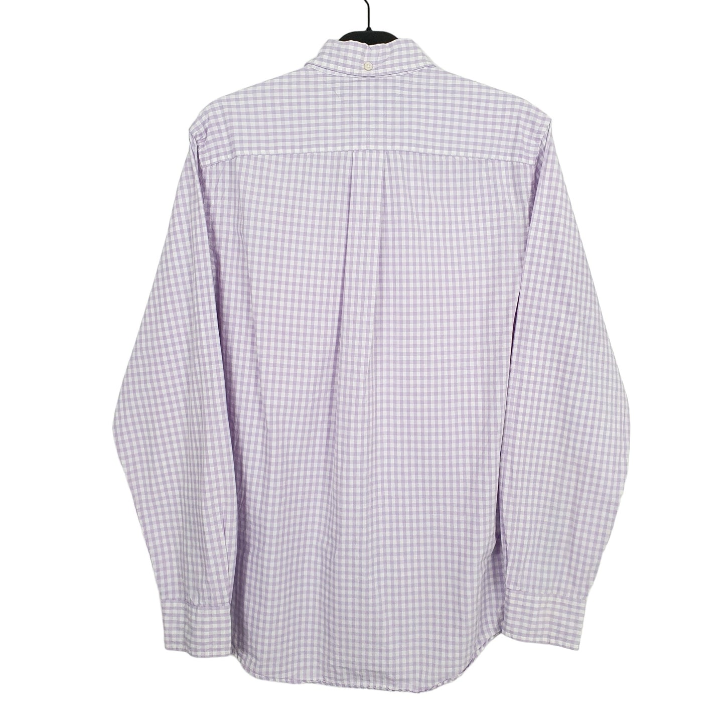 Tommy Hilfiger Long Sleeve Classic Fit Check Shirt Purple