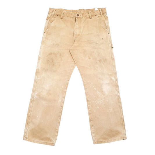 Dickies Carpenter Loose Fit Jeans W36 L30 Brown