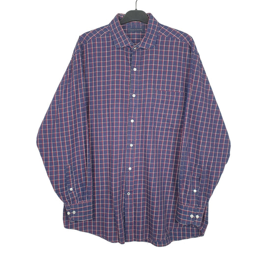 Tommy Hilfiger Long Sleeve Regular Fit Check Shirt Blue