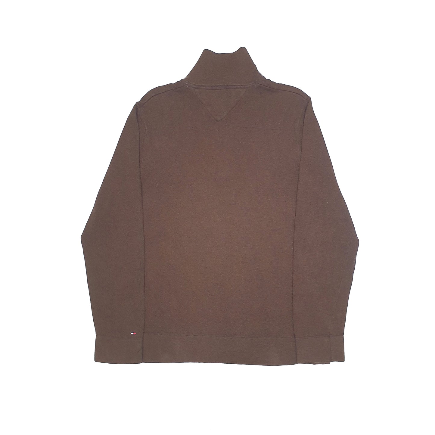 Tommy Hilfiger Quarter Zip M Brown