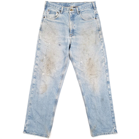 Carhartt Casual Regular Fit Lined Jeans W32 L31 Blue