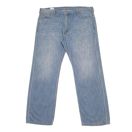 Mens Blue Levis 569 JeansW42 L32