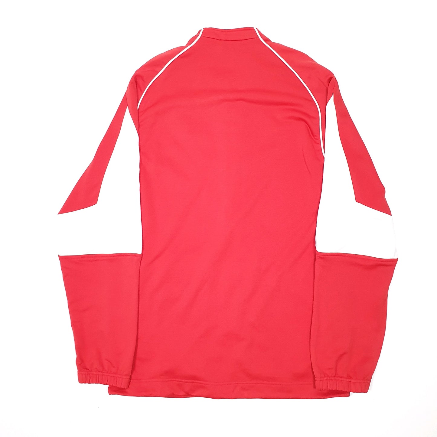 Mens Red Nike Team Vintage 00 USA College Full Zip Jumper