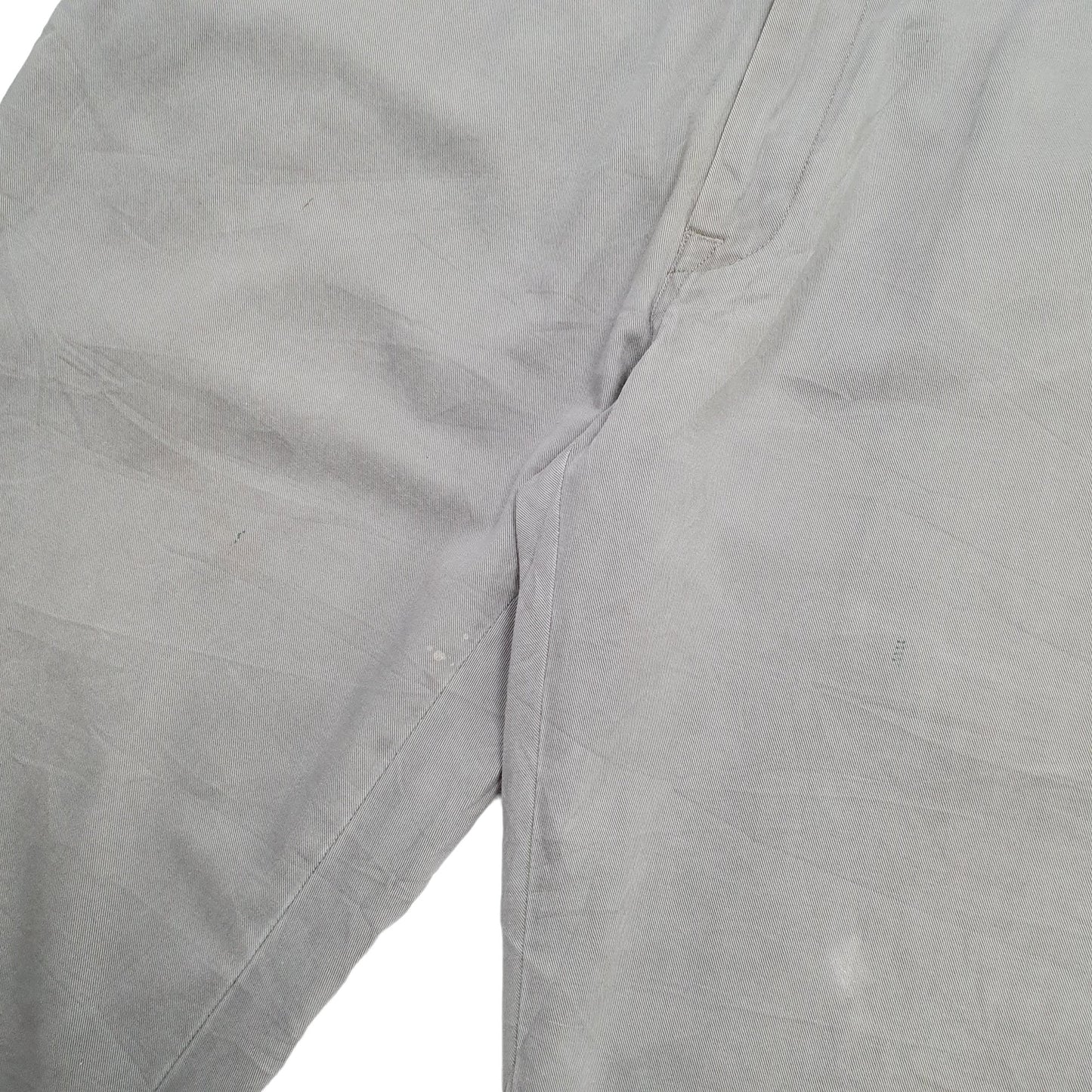 Mens Polo Ralph Lauren Grey Chino Trousers W38 L30 Grey