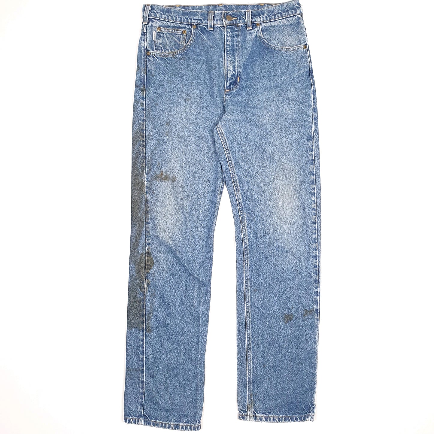 Carhartt Casual Regular Fit USA Made Jeans W34 L34 Blue