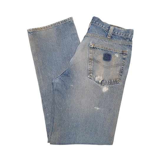 Mens Blue Carhartt Carpenter JeansW32 L32