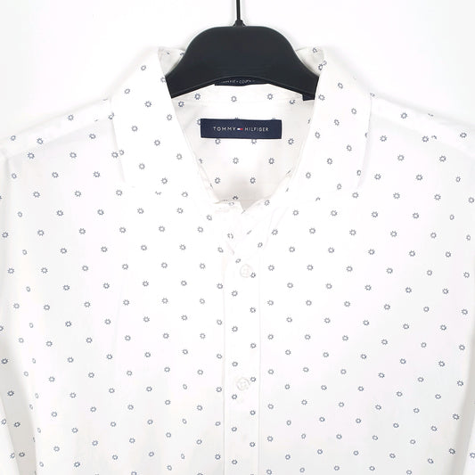 Tommy Hilfiger Long Sleeve Regular Fit Shirt White