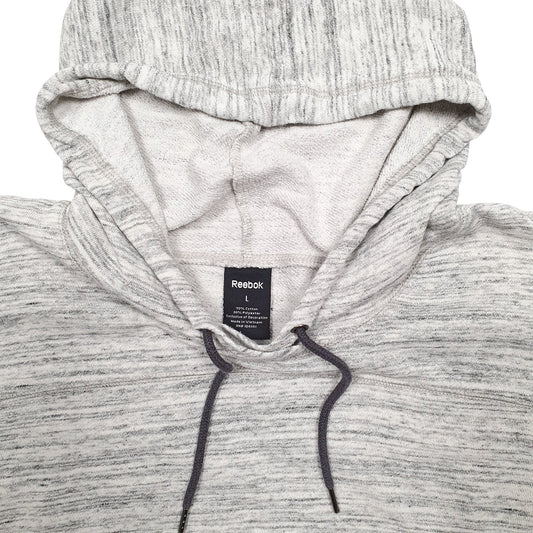 Womens Grey Reebok Hoodie Jumper