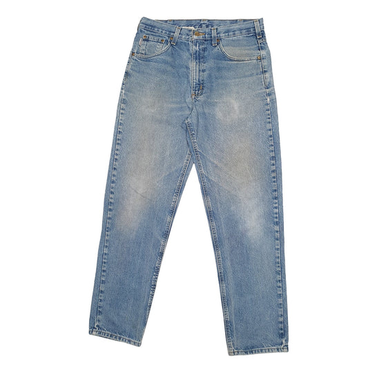 Mens Blue Carhartt Carpenter JeansW33 L32