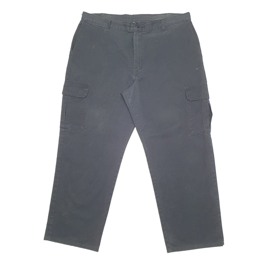 Mens Black Dickies Cargo Trousers