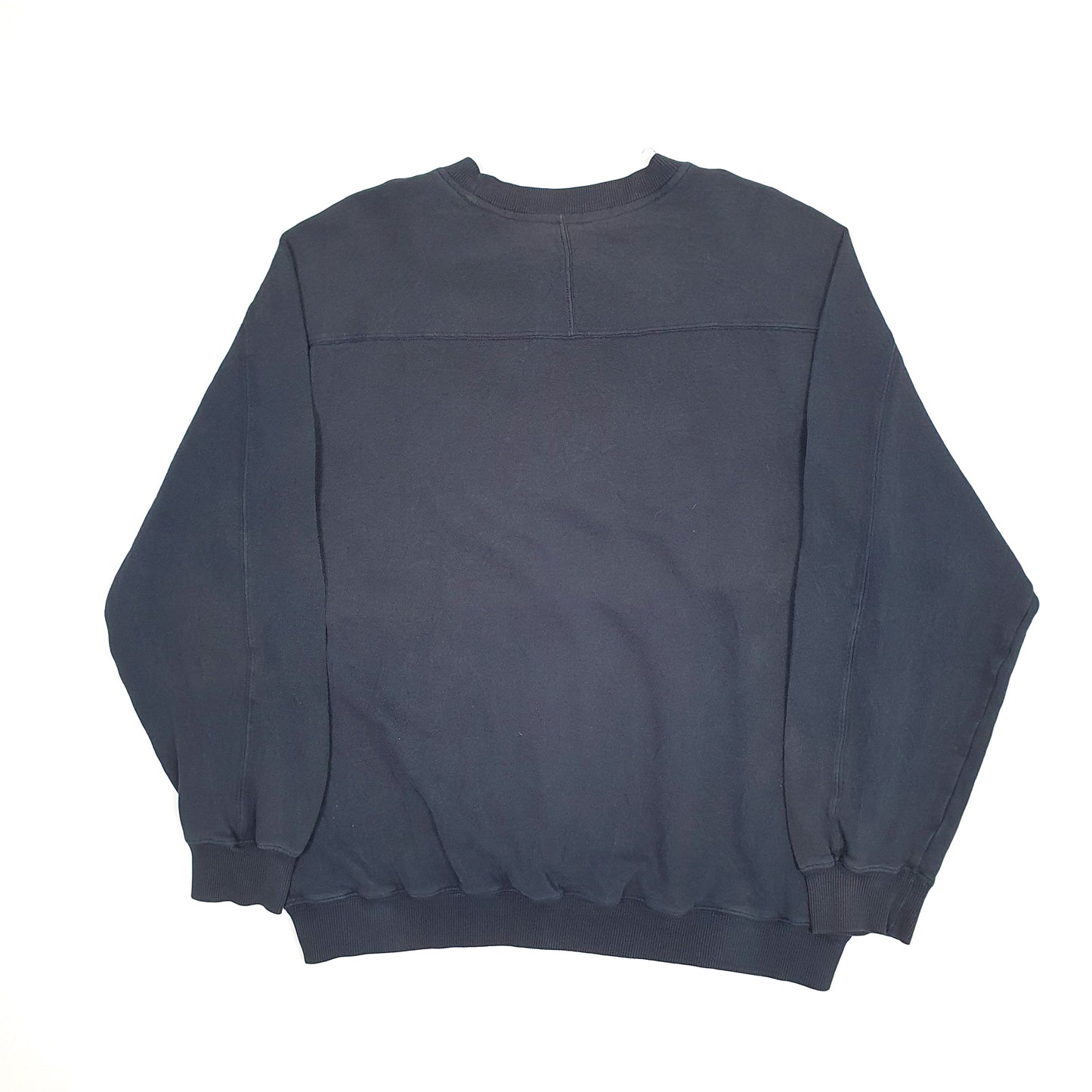 Mens Navy Adidas Crewneck Jumper