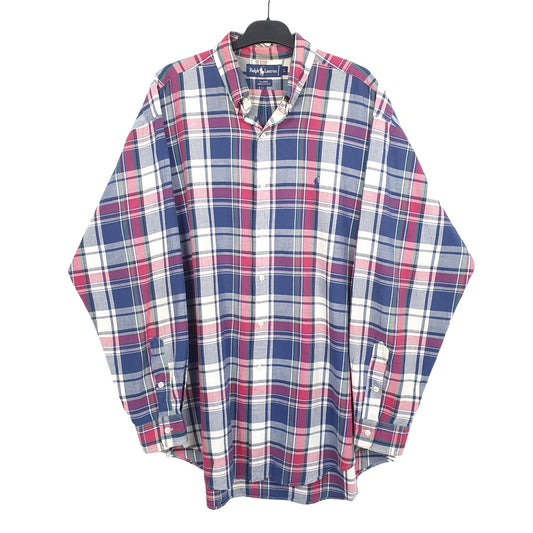 Mens Blue Ralph Lauren Long Sleeve Shirt