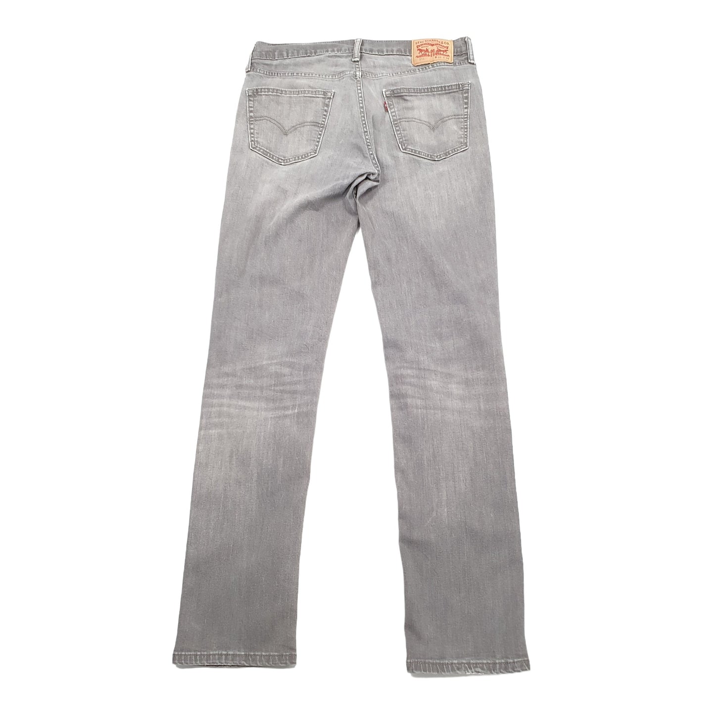 Levis 511 Slim Fit Jeans W33 L34 Grey