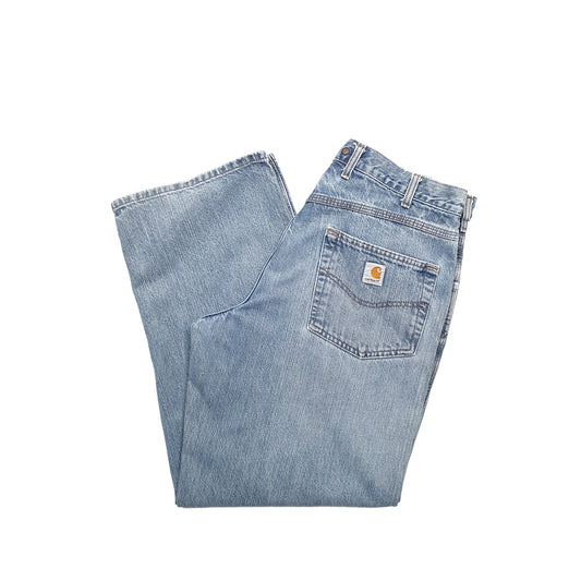 Carhartt Casual Loose Fit Jeans W36 L30 Blue