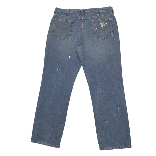 Mens Blue Carhartt Carpenter Trousers