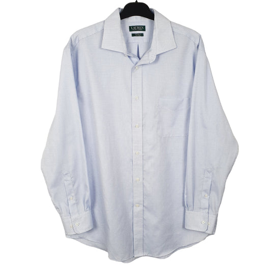 Mens Blue Ralph Lauren Long Sleeve Shirt