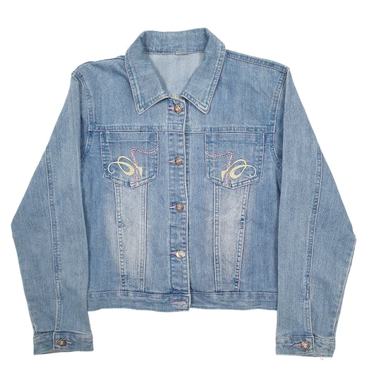 Womens Blue Unbranded Denim Jacket Coat