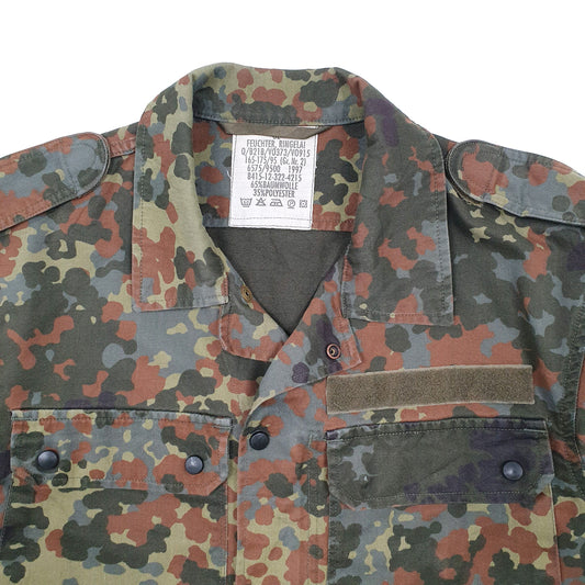 Mens Camouflage GE German Military Jacket Long Sleeve Shirt