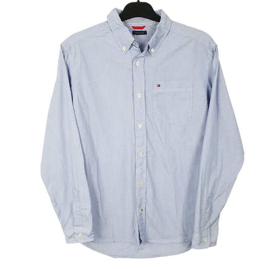 Mens Blue Tommy Hilfiger Long Sleeve Shirt