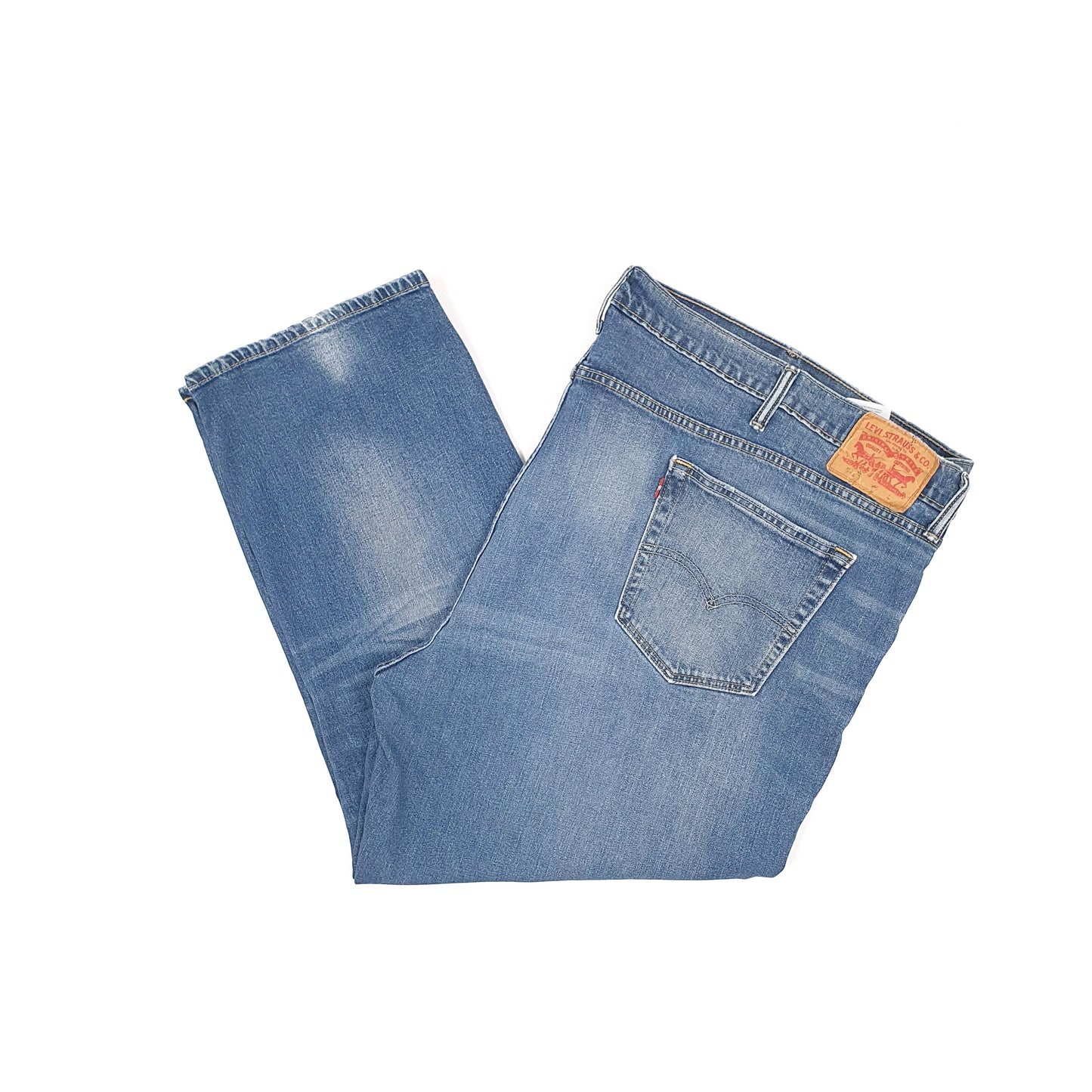 Levis 541 Tapered Fit Jeans W56 L29 Blue