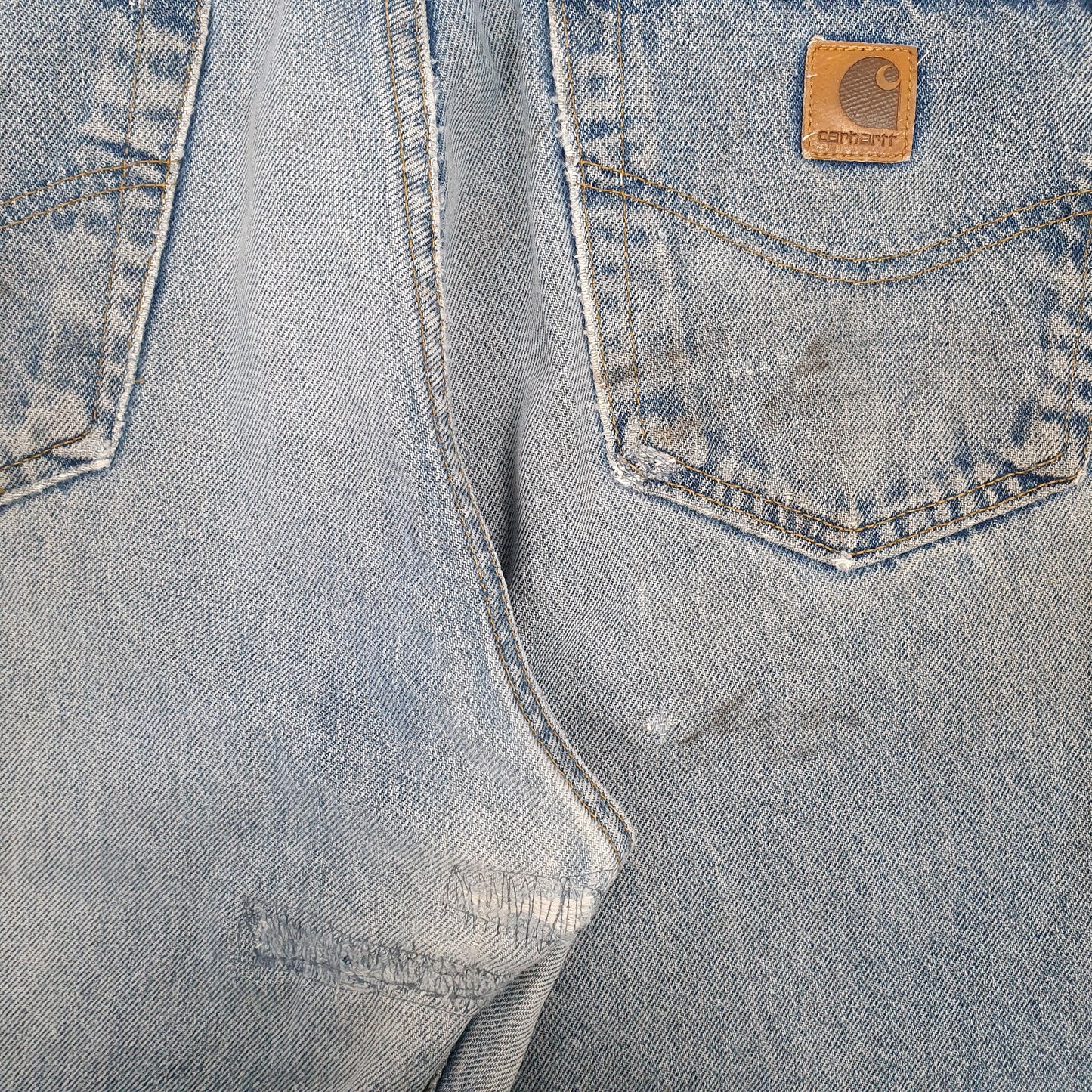 Carhartt Casual Regular Fit Jeans W34 L34 Blue