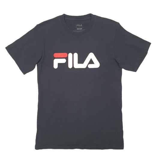 Fila Short Sleeve T Shirt Black