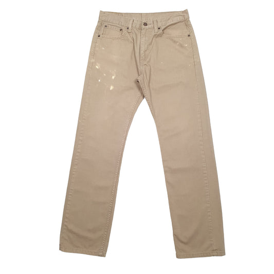 Mens Brown Levis 505 JeansW31 L32